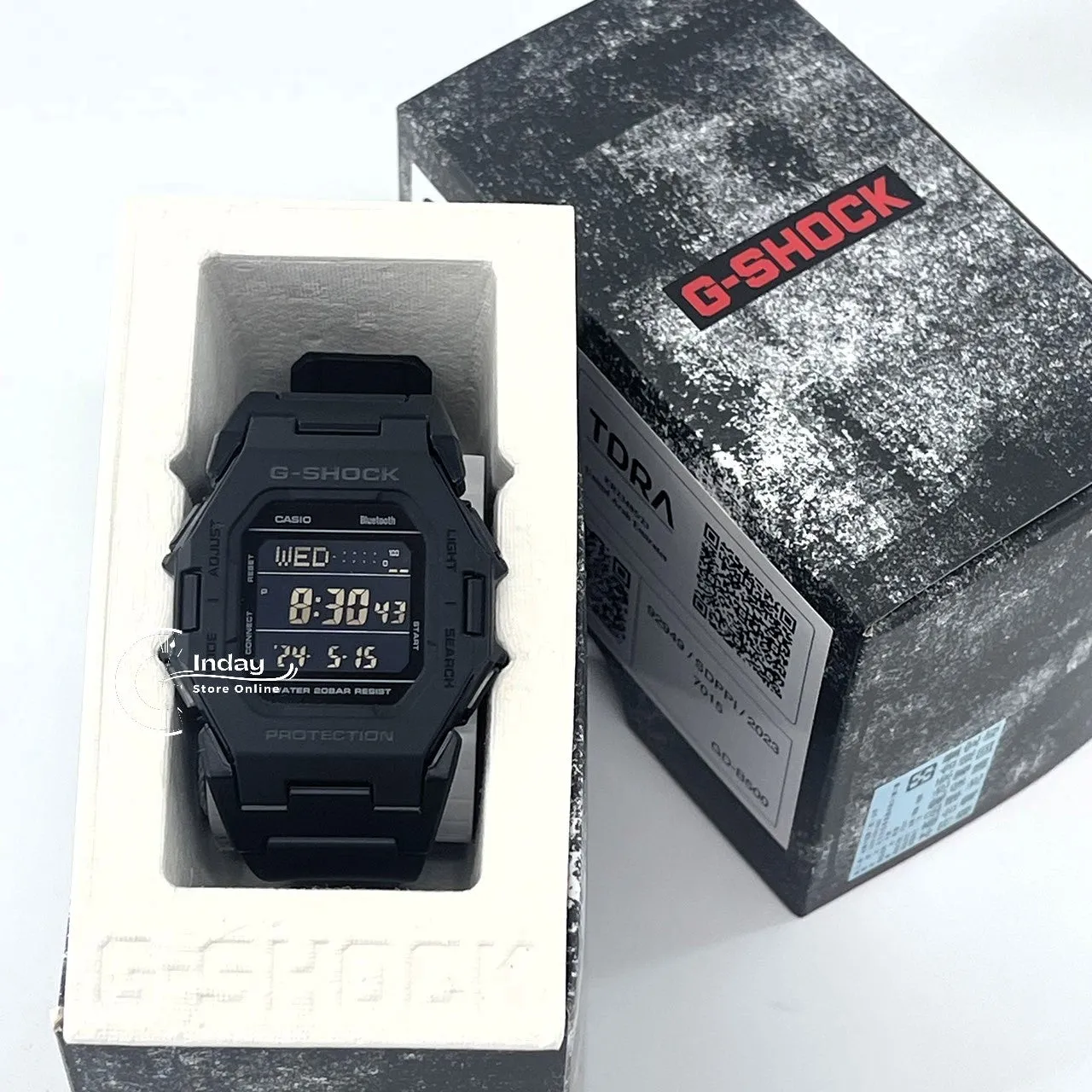 Casio G-Shock Men's Watch GD-B500-1 Resin Band Mineral Glass Shock Resistant Mobile link Bluetooth