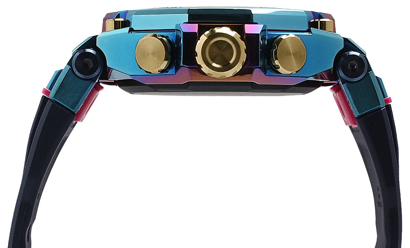 Casio G-Shock MT-G Tough Solar Rainbow IP Blue Phoenix Special MTG-B2000PH-2A