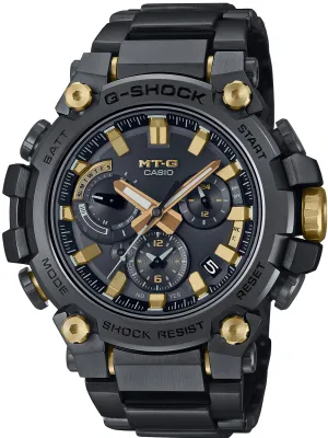 Casio G-Shock MT-G Tough Solar Smartphone Link Black-Gold MTG-B3000BDE-1A