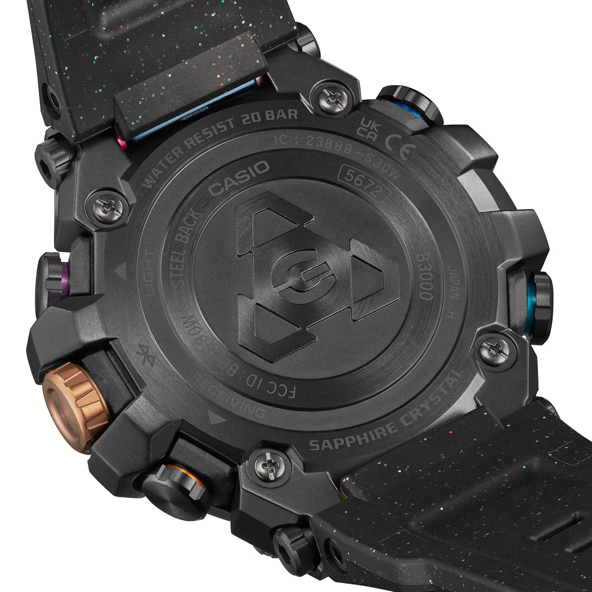 Casio G-Shock MTGB3000DN-1A Diffuse Nebula Rainbow Limited Edition MTG Watch