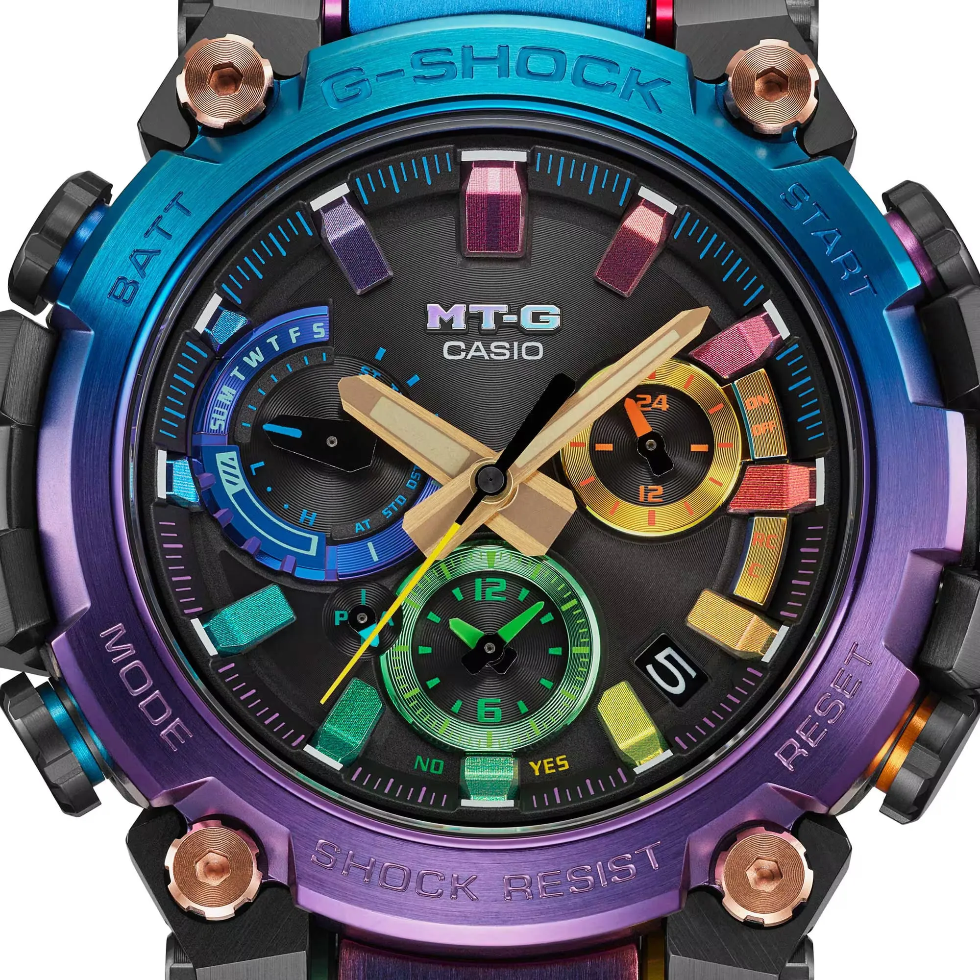 Casio G-Shock MTGB3000DN-1A Diffuse Nebula Rainbow Limited Edition MTG Watch