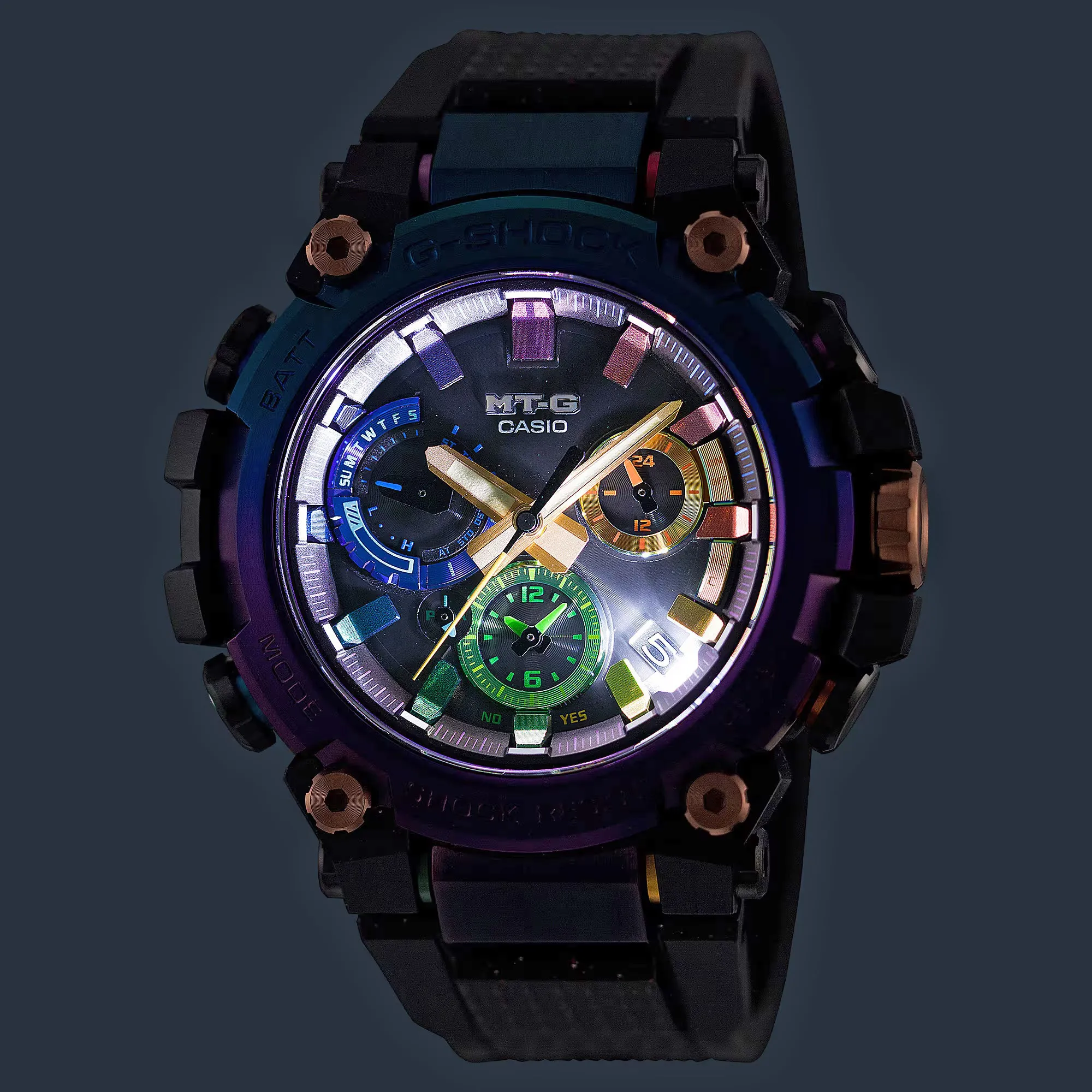 Casio G-Shock MTGB3000DN-1A Diffuse Nebula Rainbow Limited Edition MTG Watch