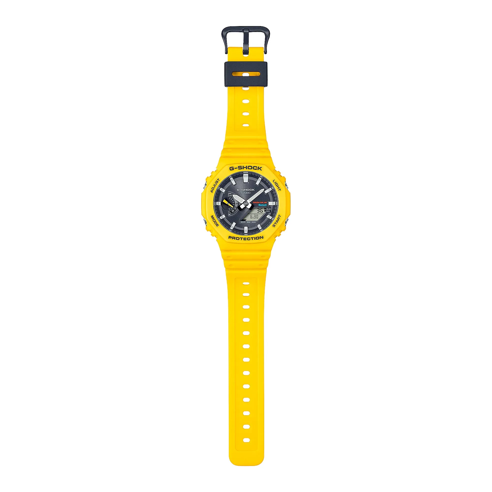 Casio G-Shock Solar Bluetooth 2100 Yellow CasiOak GAB2100C-9A