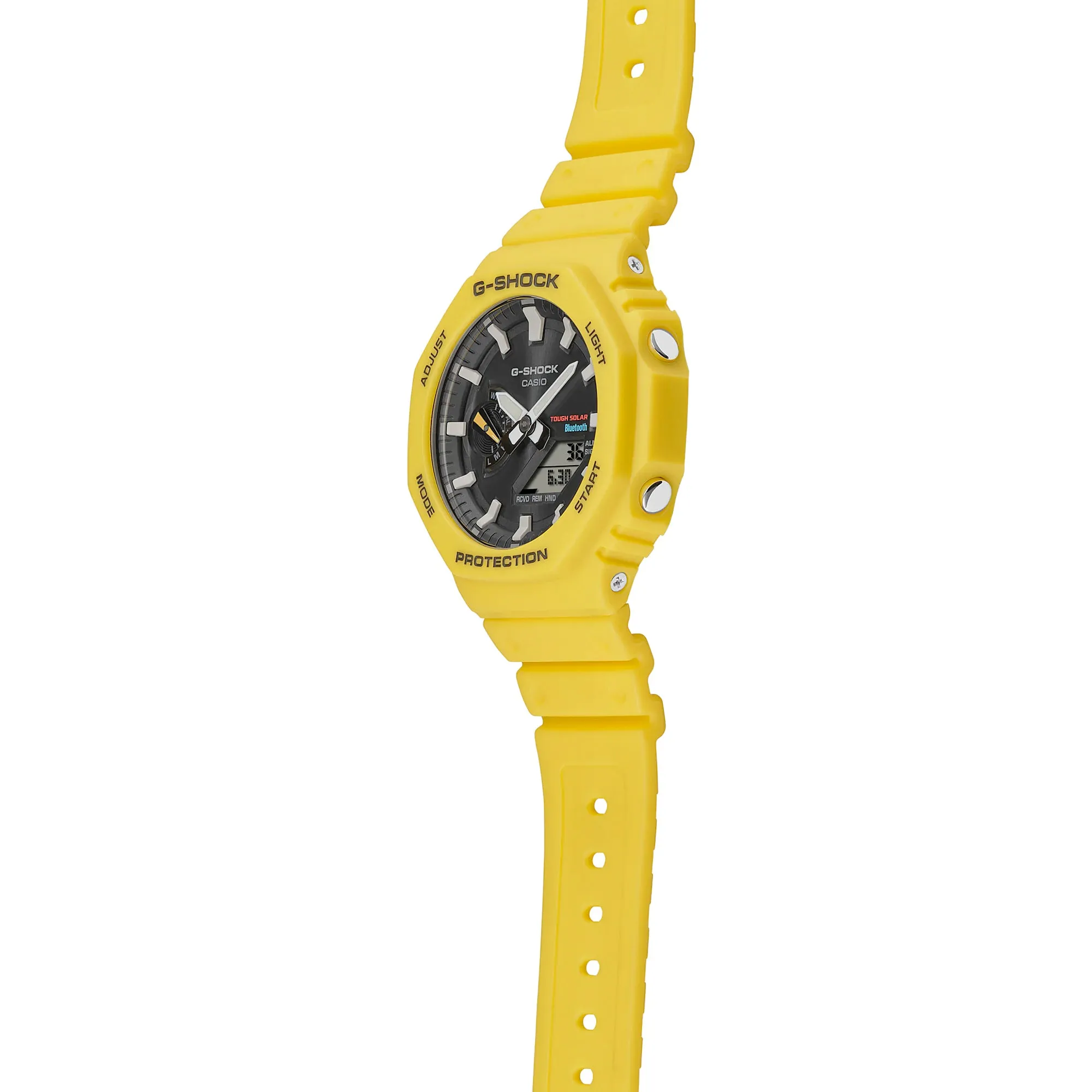 Casio G-Shock Solar Bluetooth 2100 Yellow CasiOak GAB2100C-9A