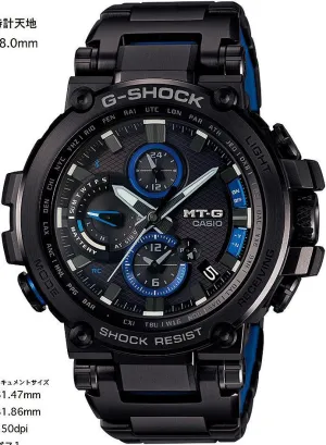 CASIO GSHOCK MTG SERIES BLACK IP