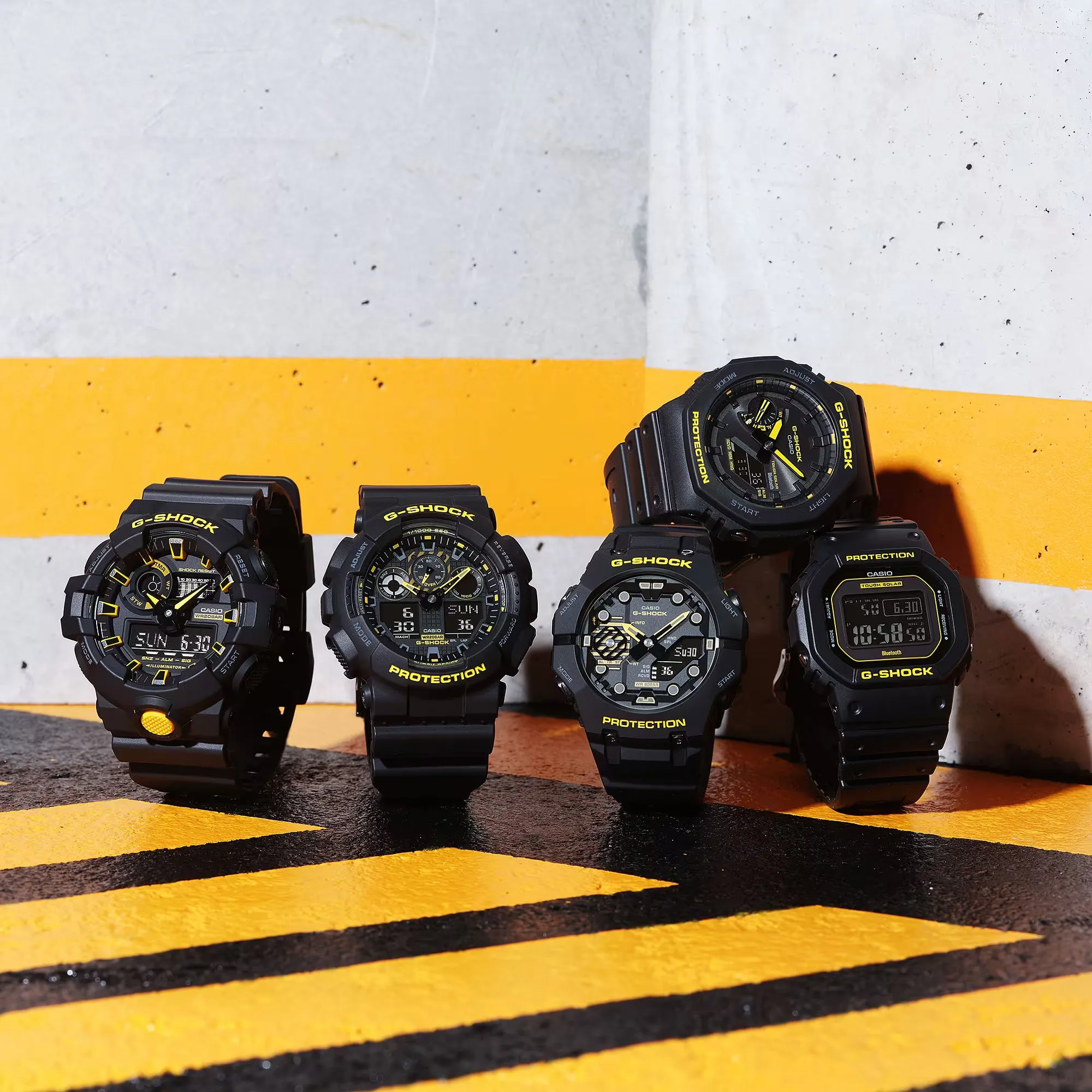 Casio GWB5600CY-1 G-Shock Caution Yellow & Black Solar Bluetooth Watch