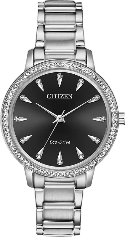 Citizen Eco Drive Silhouette Crystal Women's Watch FE7040-53E