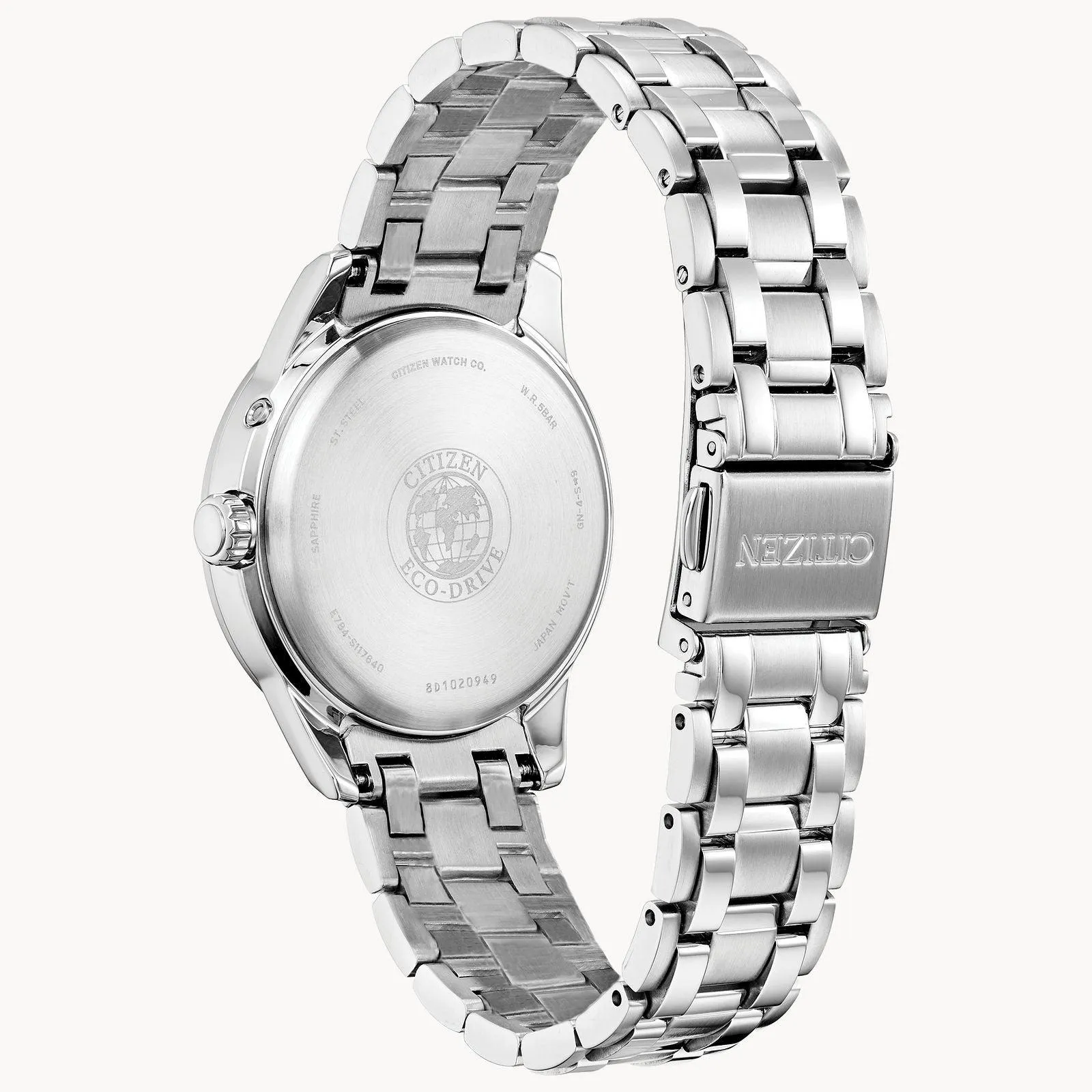 Citizen Eco Drive World Time Perpetual Calendar Women's Watch FC8000-55D
