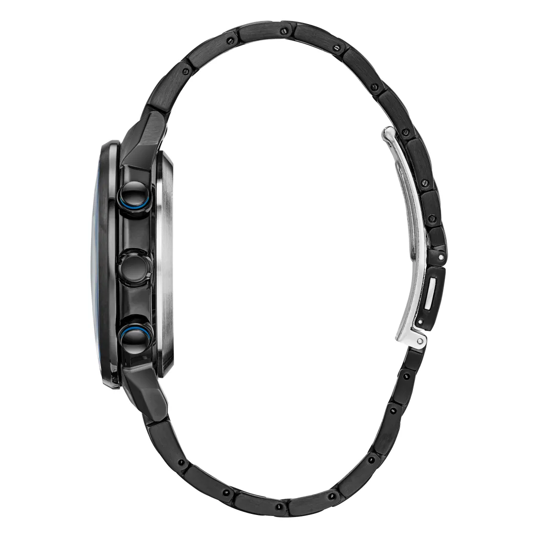 Citizen Satelite Wave GPS Freedom Mens Eco Drive Black Tone Watch
