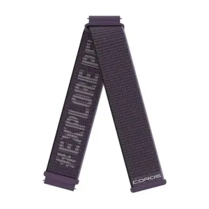 COROS 22mm Nylon Watch Band - Purple