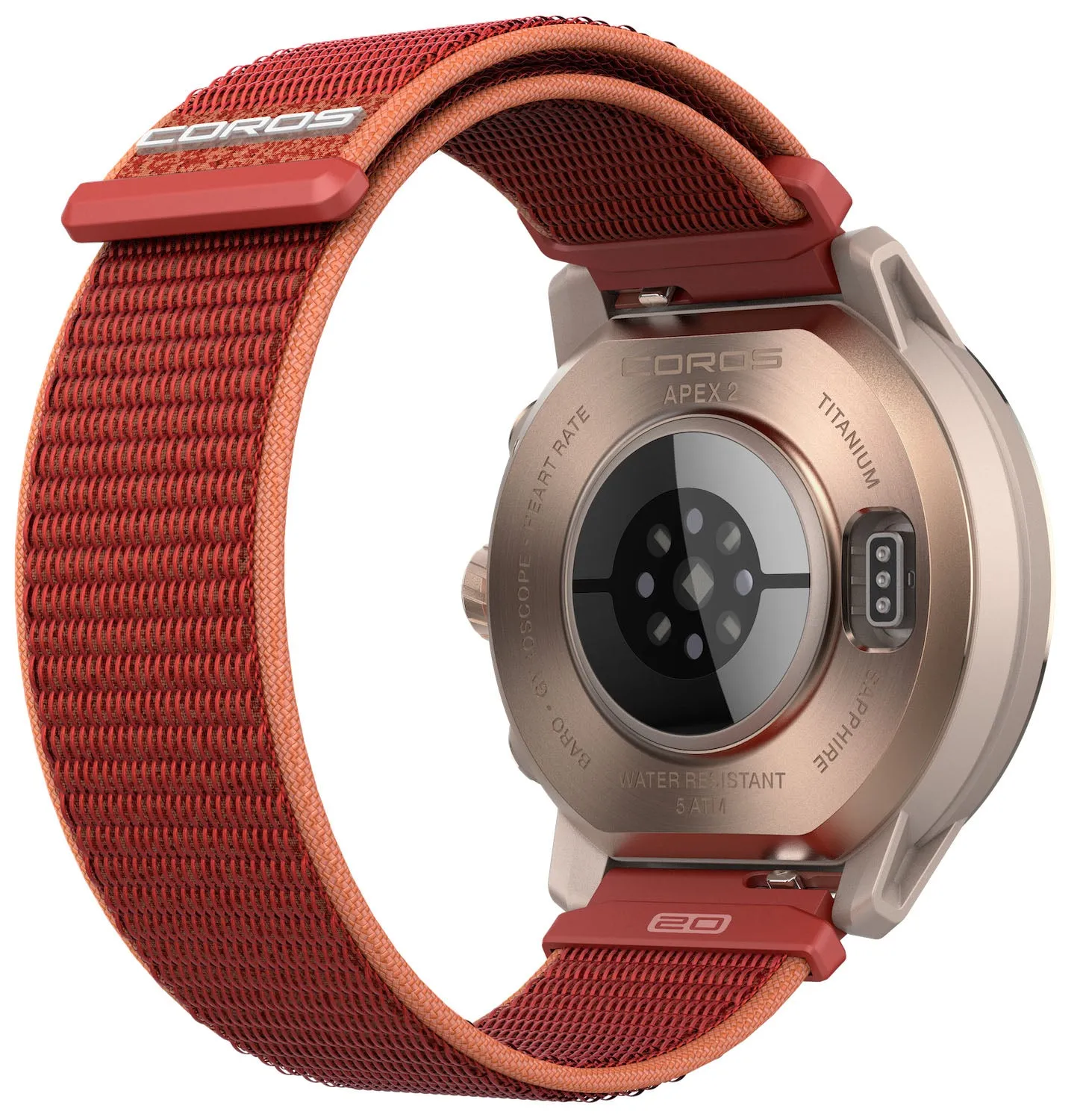 Coros Watch Apex 2 Premium Multisport Coral