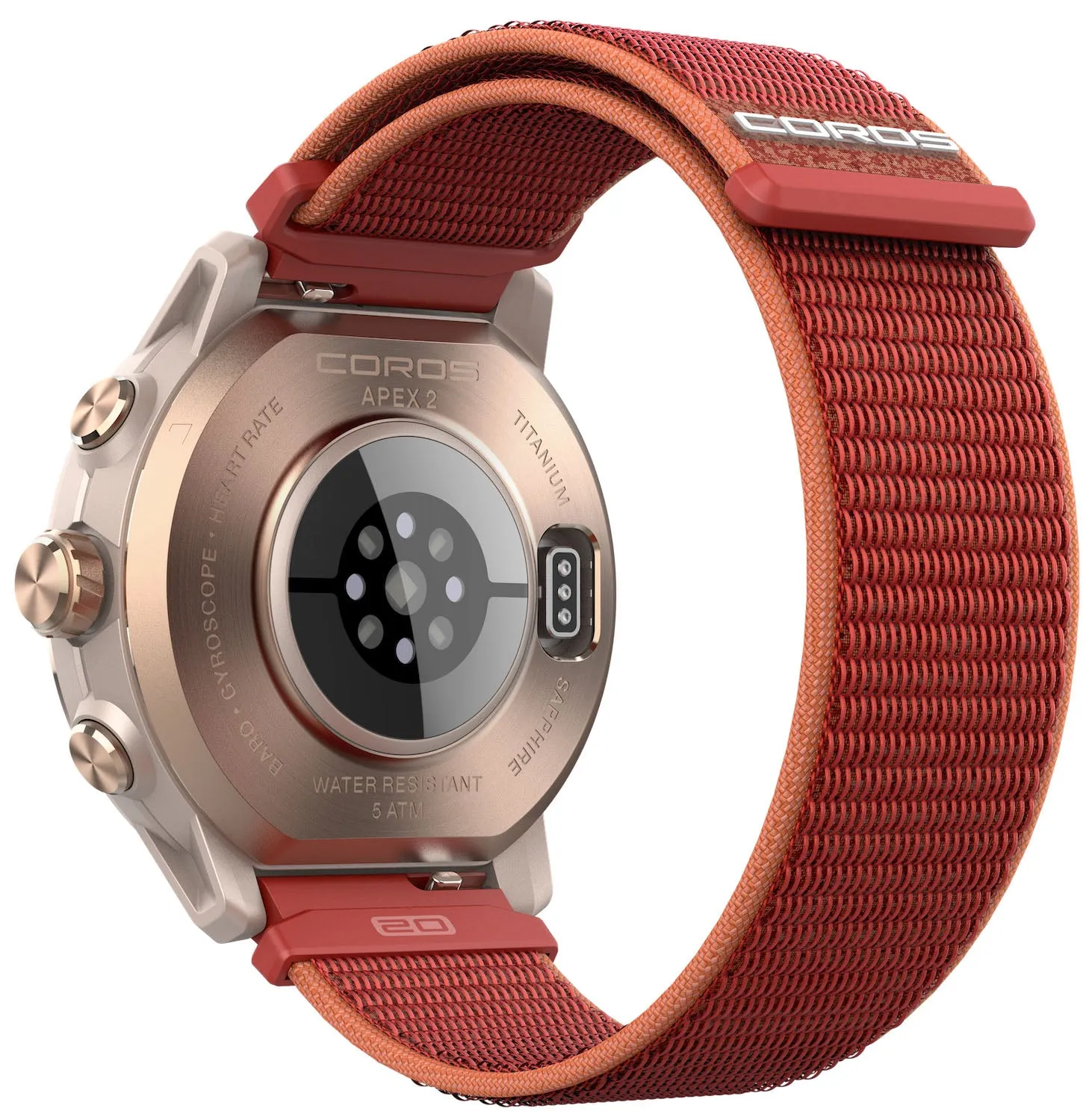 Coros Watch Apex 2 Premium Multisport Coral