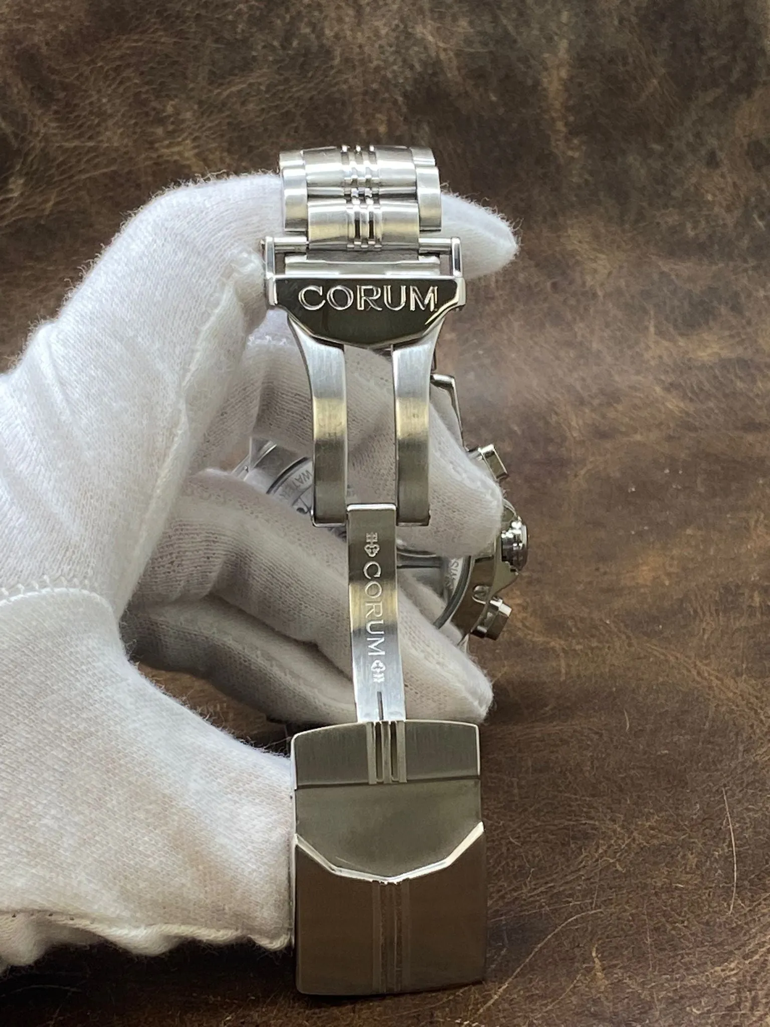 Corum Admirals Cup 44mm Chronograph 985.641.20 Black Dial Automatic Men's Watch