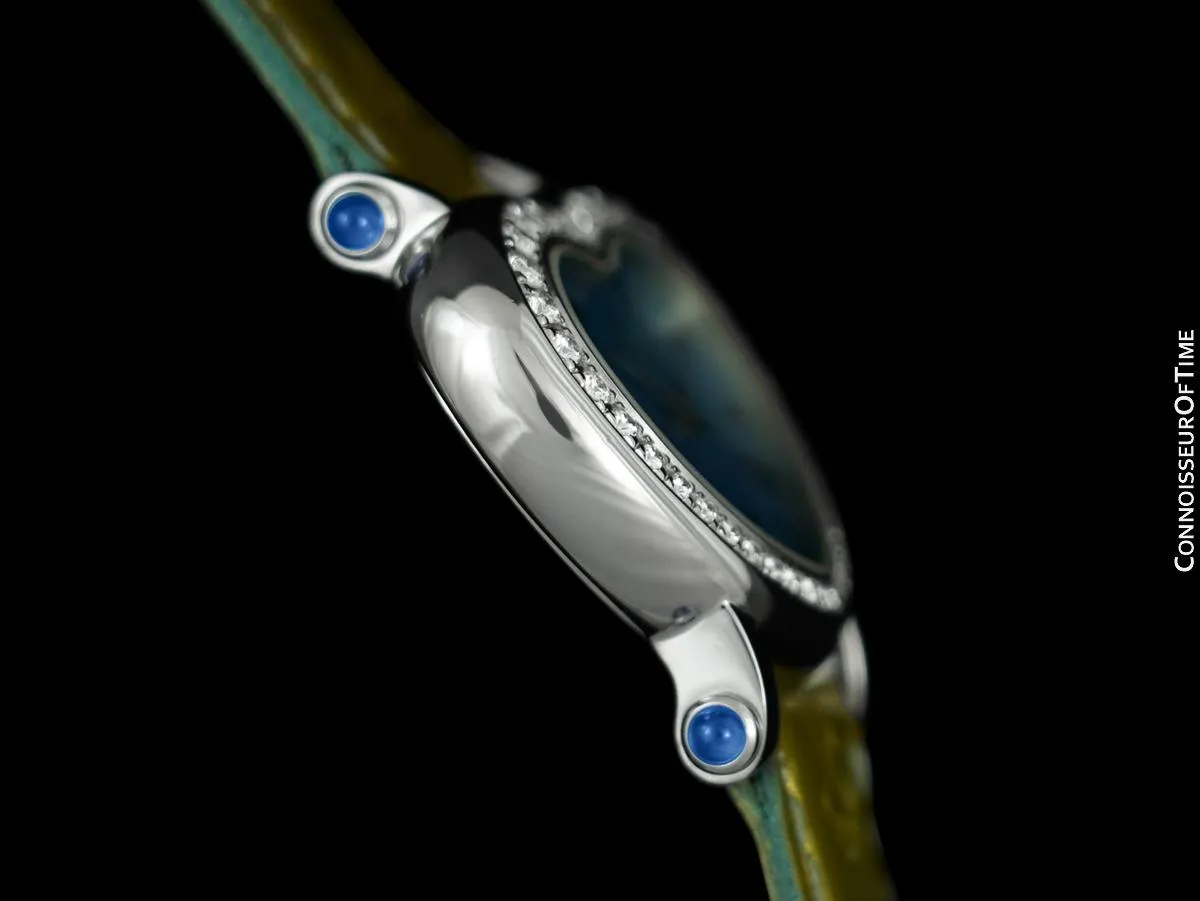 Corum Heartbeat Ladies Luxury Heart Shaped Watch - Stainless Steel & Diamonds
