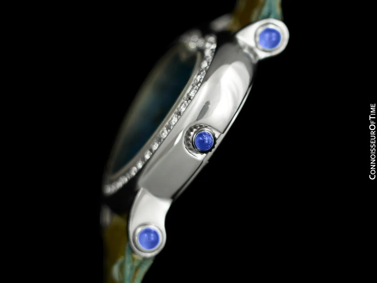 Corum Heartbeat Ladies Luxury Heart Shaped Watch - Stainless Steel & Diamonds
