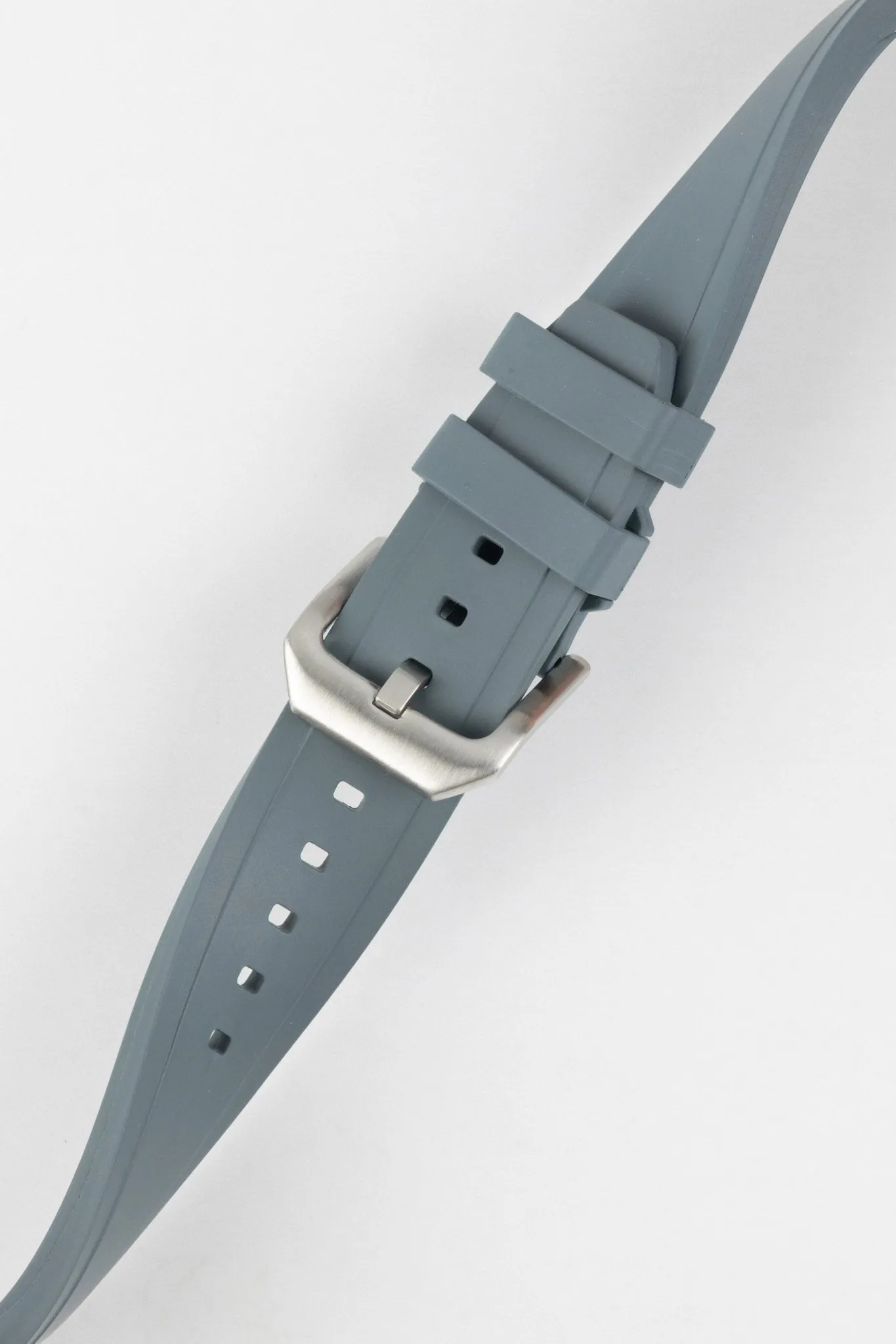 CRAFTER BLUE UX03 Grey FKM Rubber Watch Strap