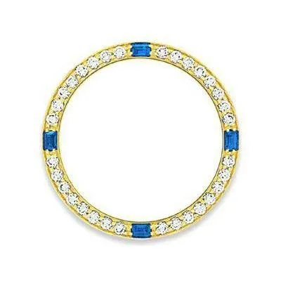 Custom Diamond Bezel To Fit Rolex Datejust All Watch Models 2.50 Ct.