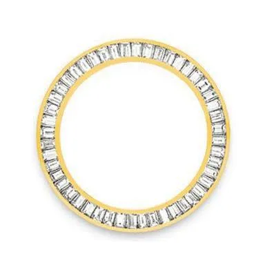 Custom VVS1 Mined Diamond Bezel To Fit Rolex Datejust All Watch Models 4.50 Ct