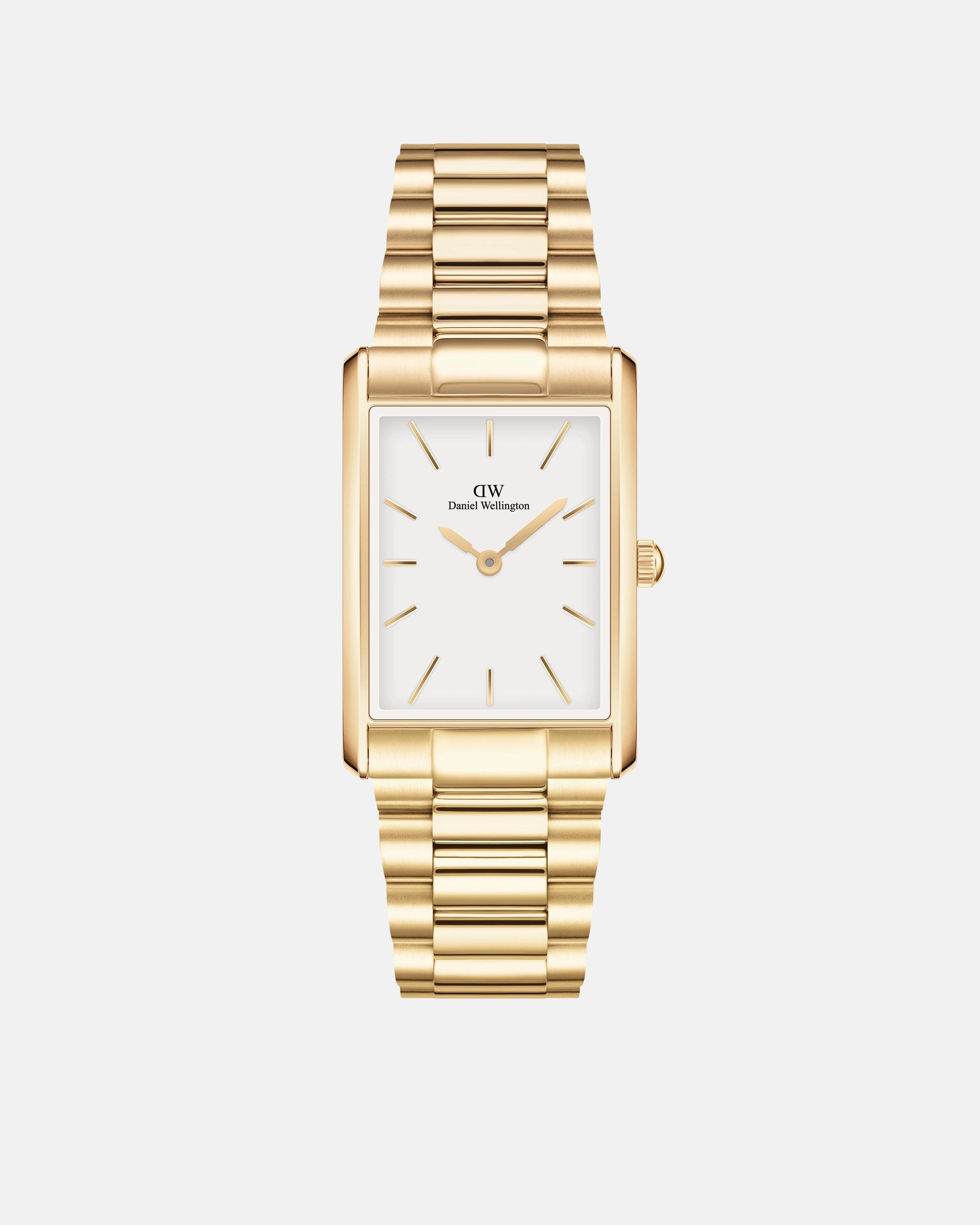 Daniel Wellington Bound 35x24 3-Link G White Watch