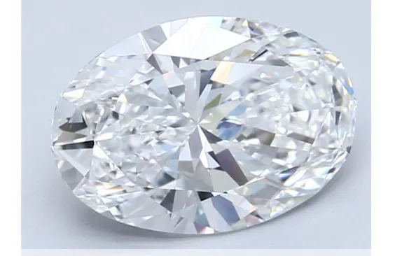 Diamond 1.21 CT D Color VS1 Natural Loose Brilliant Cut GIA Certified Oval Shape
