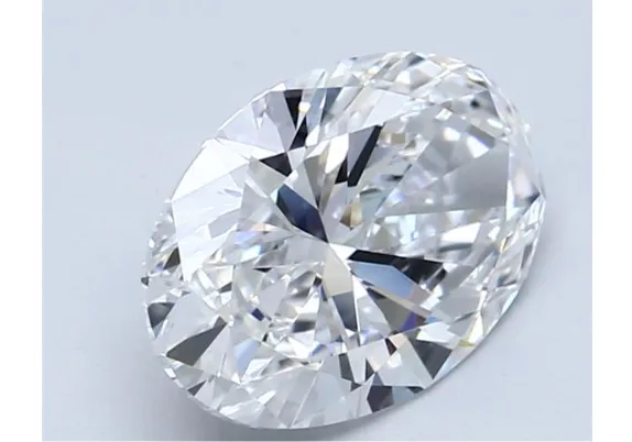 Diamond 1.21 CT D Color VS1 Natural Loose Brilliant Cut GIA Certified Oval Shape