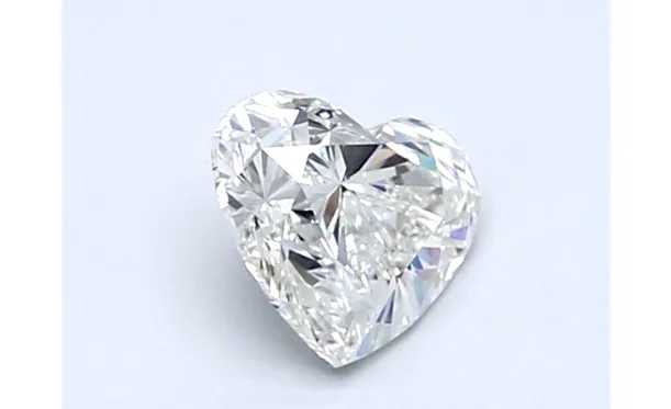Diamond 1/2CT D SI2 Heart Shape Cut Brilliant Natural Loose GIA Certified