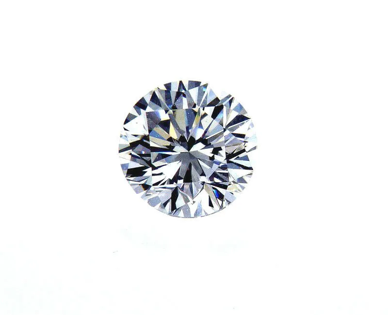 Diamond Natural Loose Round Cut 0.40 CT D Color VVS2 Clarity GIA Certified