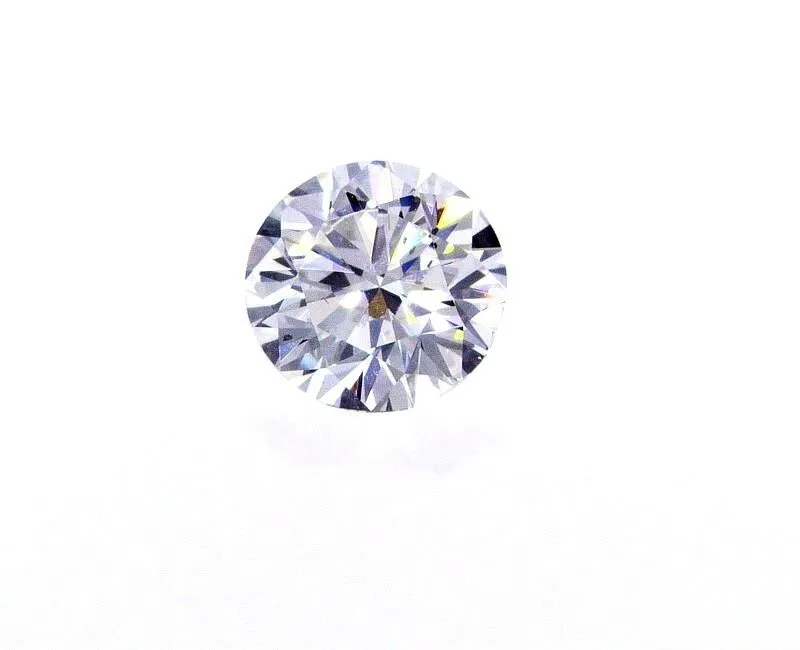 Diamond Natural Round Cut Loose 0.51 CT F Color SI1 Clarity GIA Certified