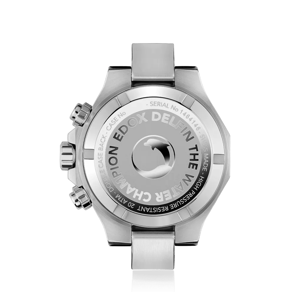 EDOX SWISS MADE 10113-3CAB-BUIN DELFIN THE ORIGINAL CHRONOGRAPH