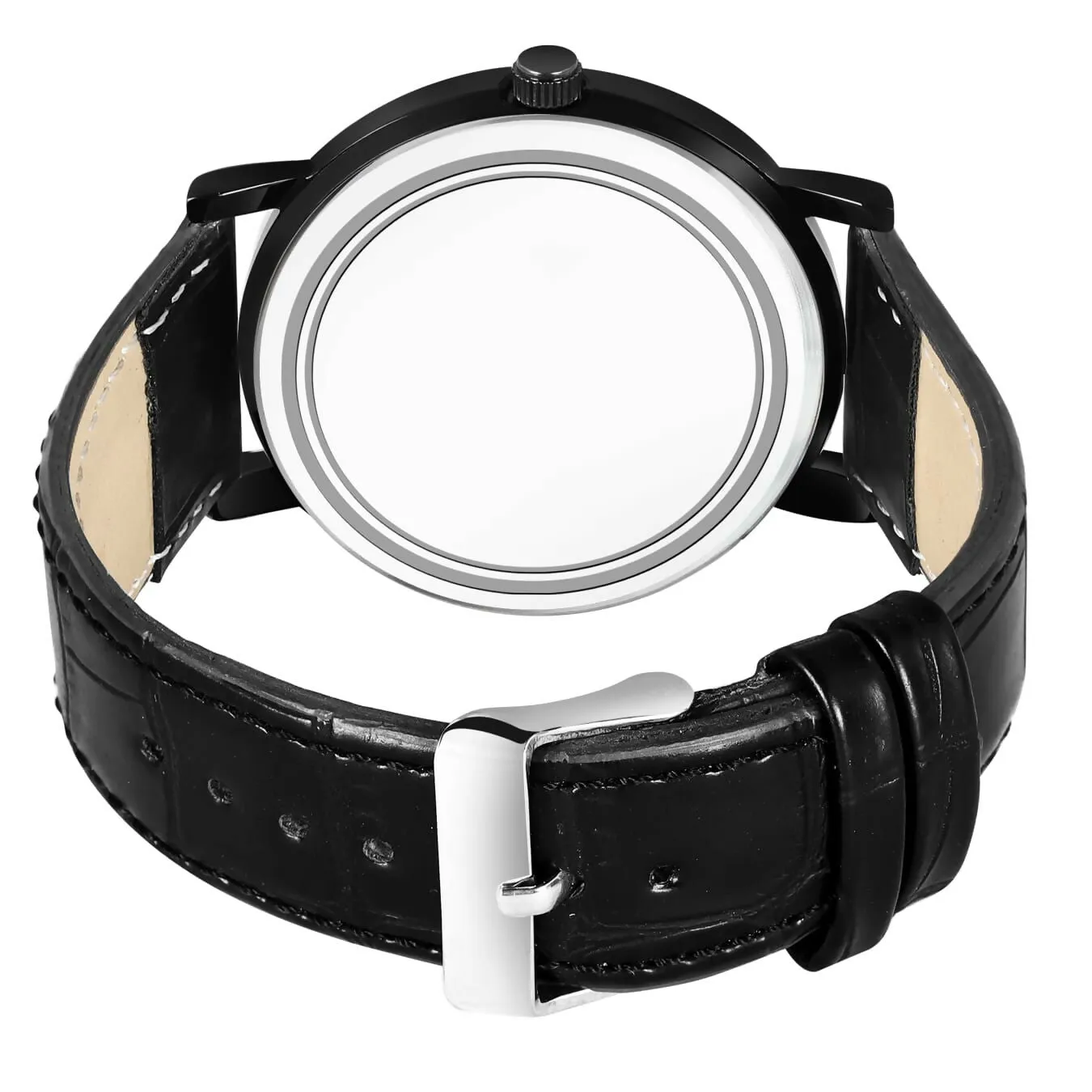 Elegant Black Lorem Chronograph Watch –LR163