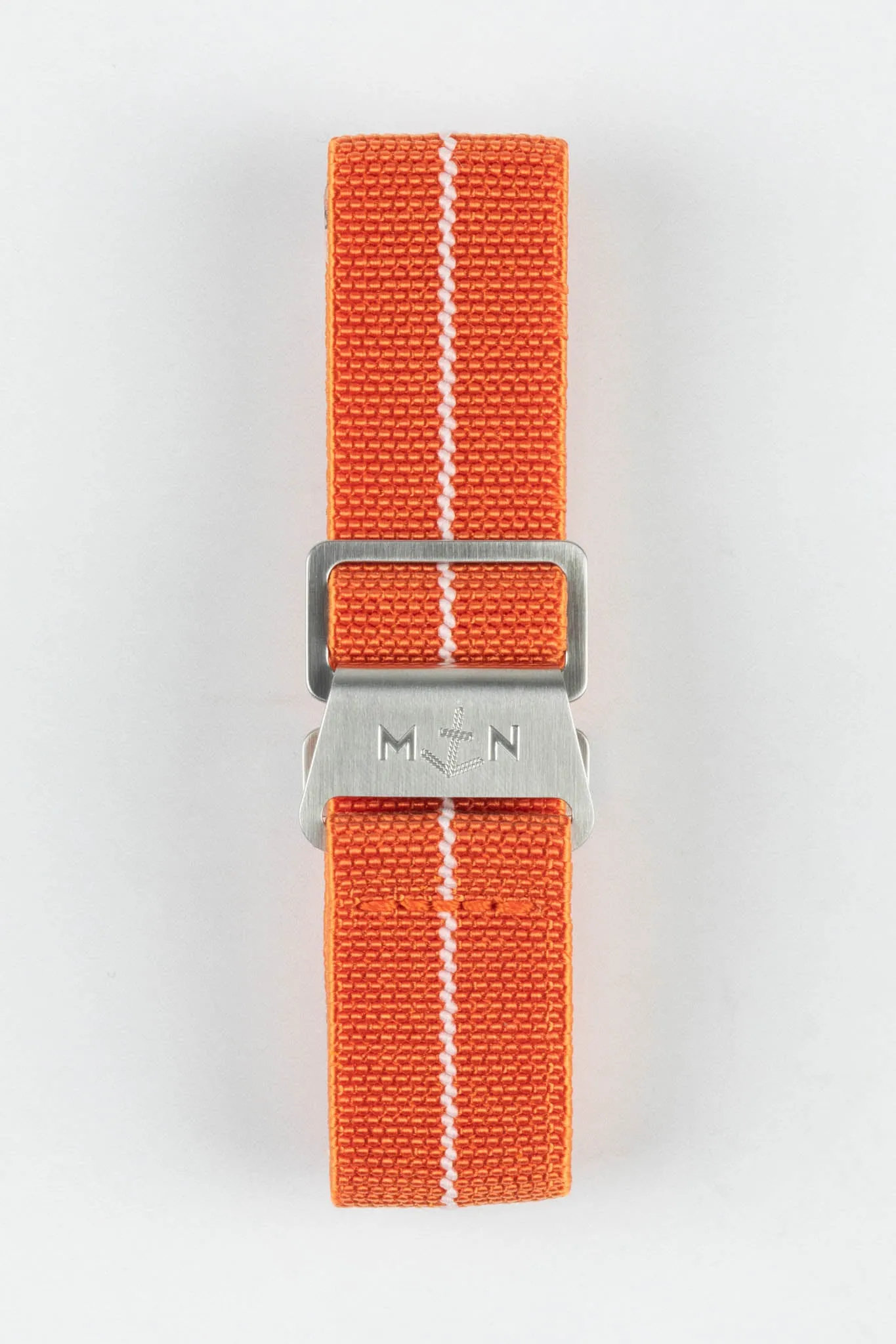 Erika's Originals ORANGE MN™ Strap with LUMED Centerline - BRUSHED Hardware