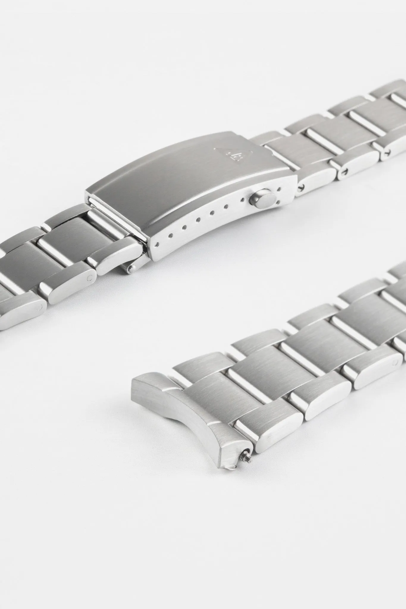 Forstner MODEL O Stainless Steel Oyster-Style Watch Bracelet for OMEGA Seamaster - BRUSHED Finish