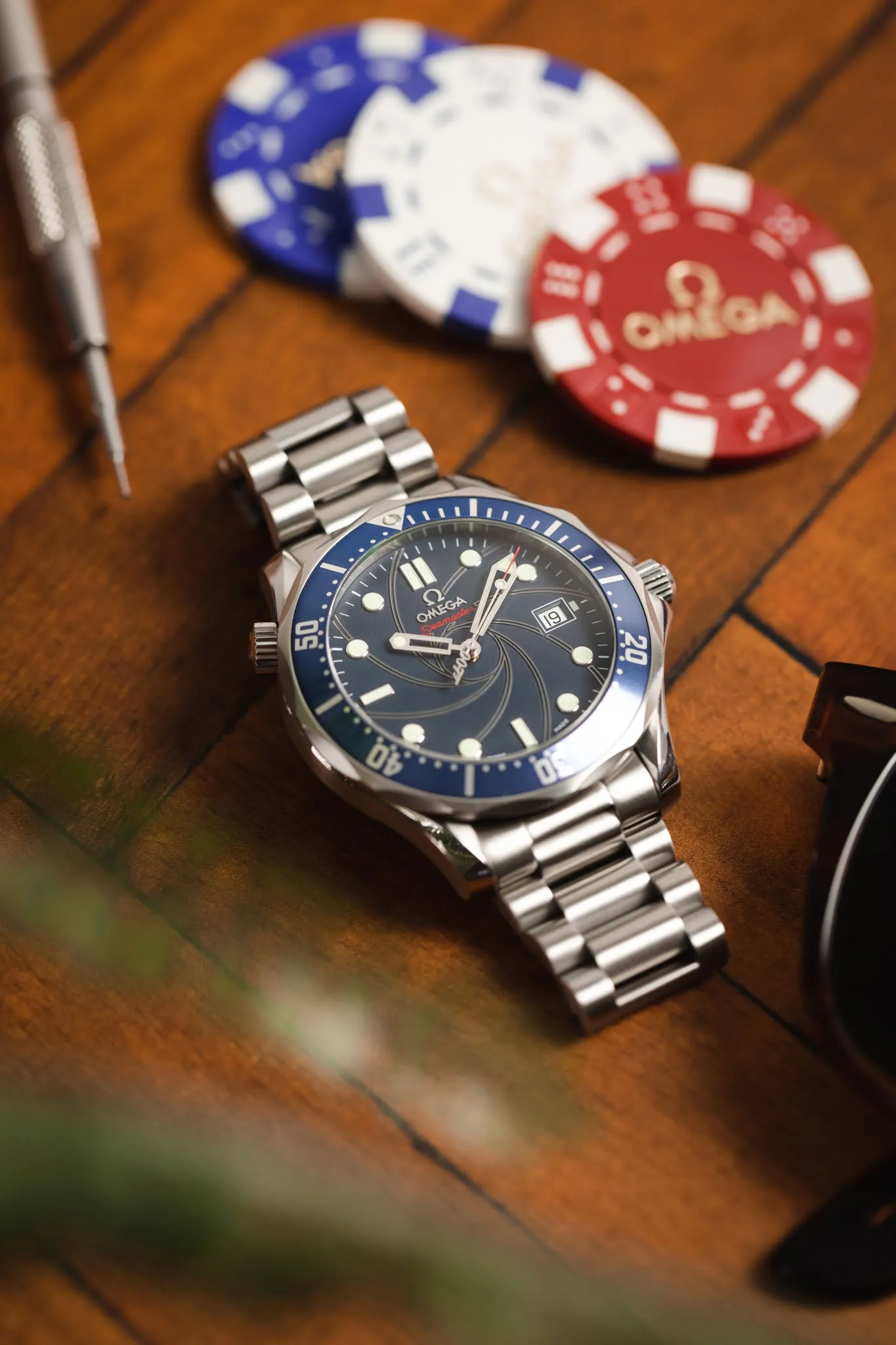 Forstner PRESIDENT (1450) Stainless Steel Watch Bracelet for OMEGA Seamaster