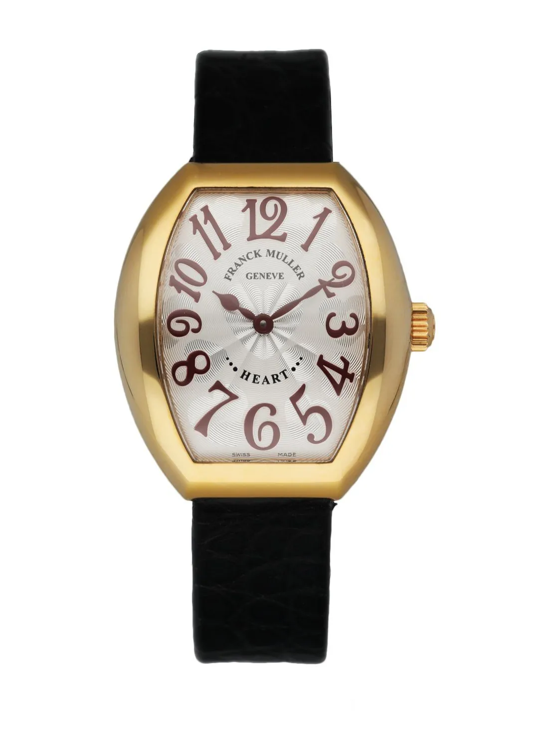 Franck Muller Heart To Heart 5002L QZ 18K Yellow Gold Women's Watch Box & Papers