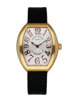 Franck Muller Heart To Heart 5002L QZ 18K Yellow Gold Women's Watch Box & Papers