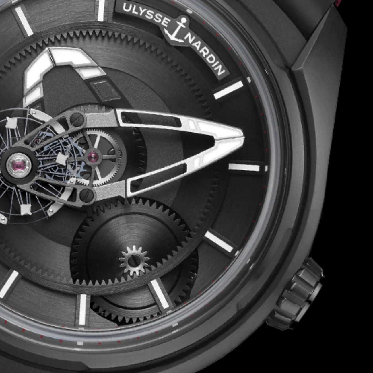 FREAK X 43MM BLACK PVD TITANIUM