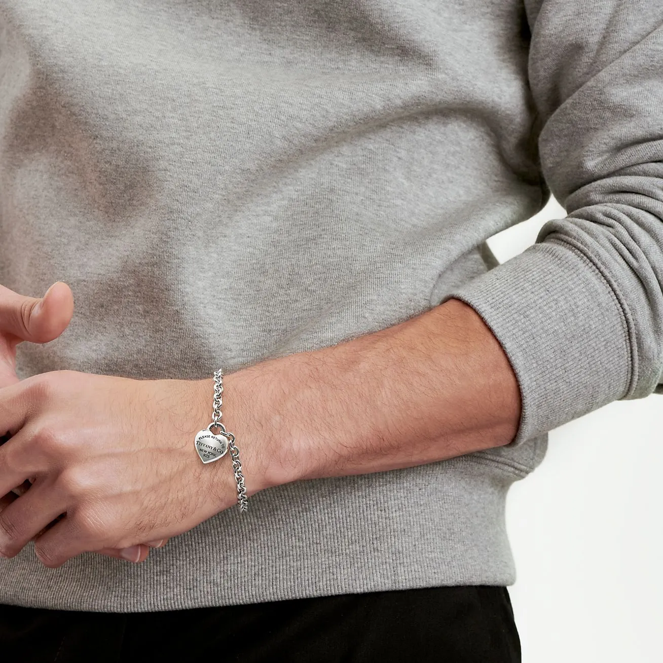 Full Heart Toggle Bracelet