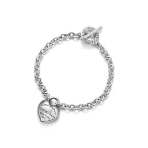 Full Heart Toggle Bracelet