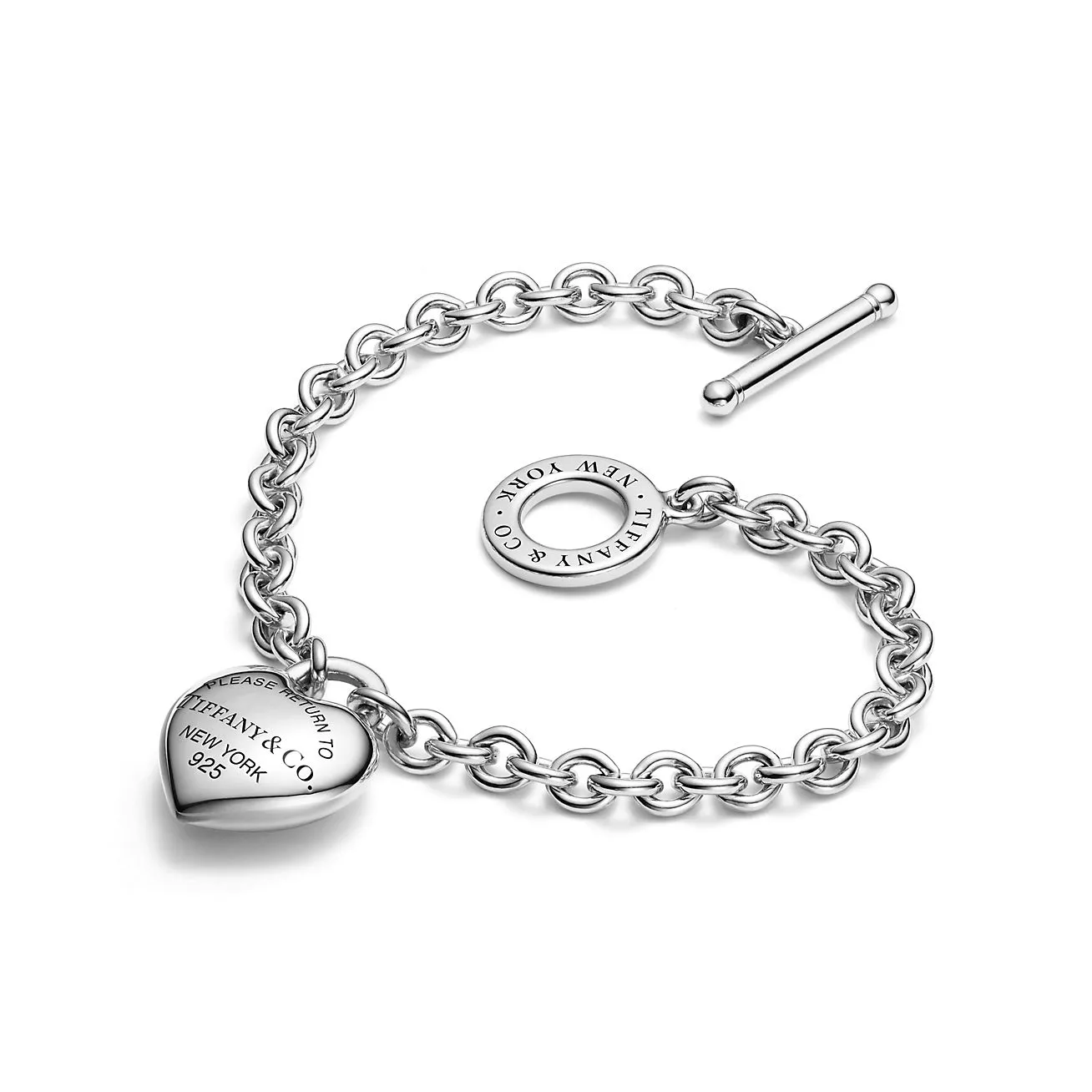 Full Heart Toggle Bracelet