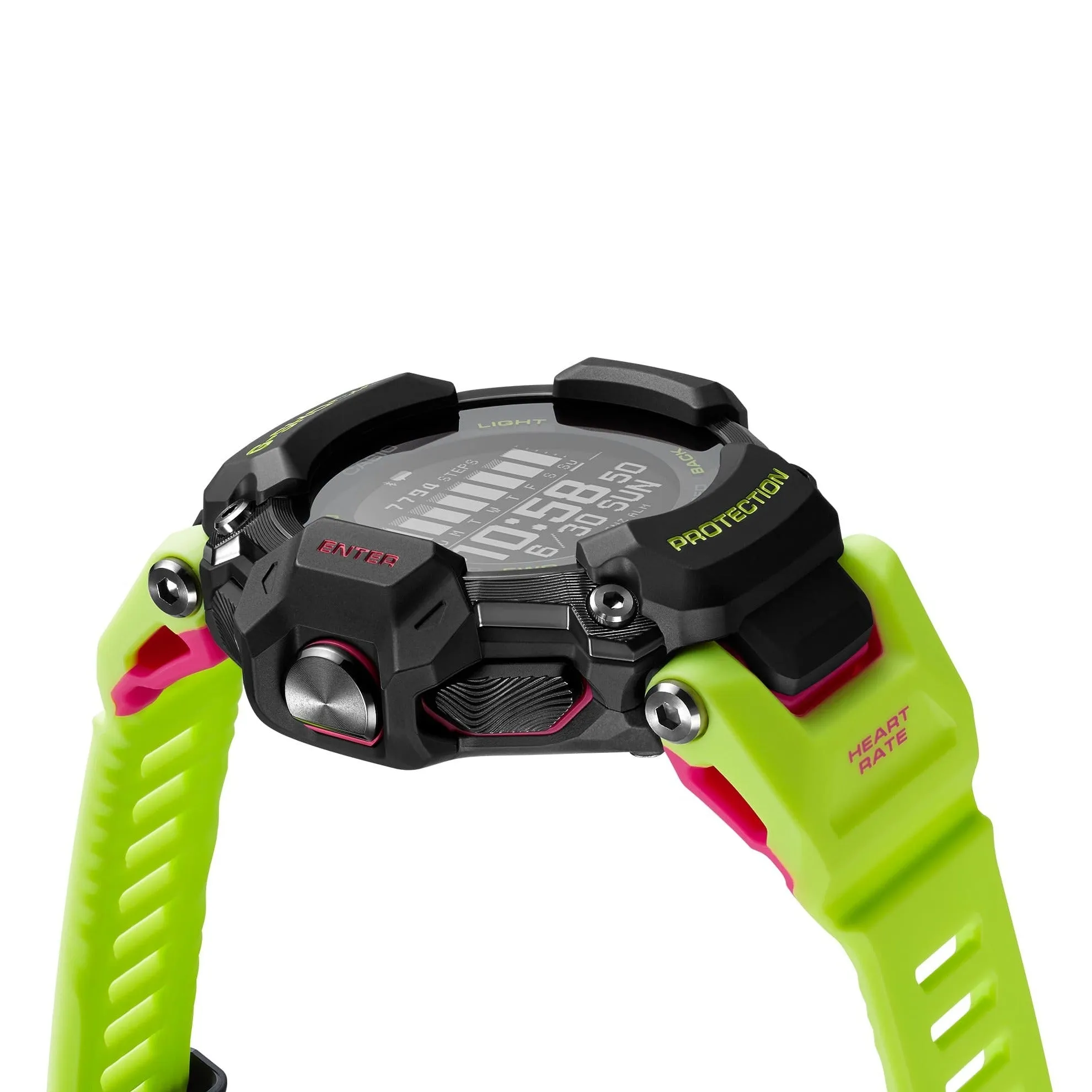 G-Shock GBDH2000 Move HRM GPS Neon Yellow