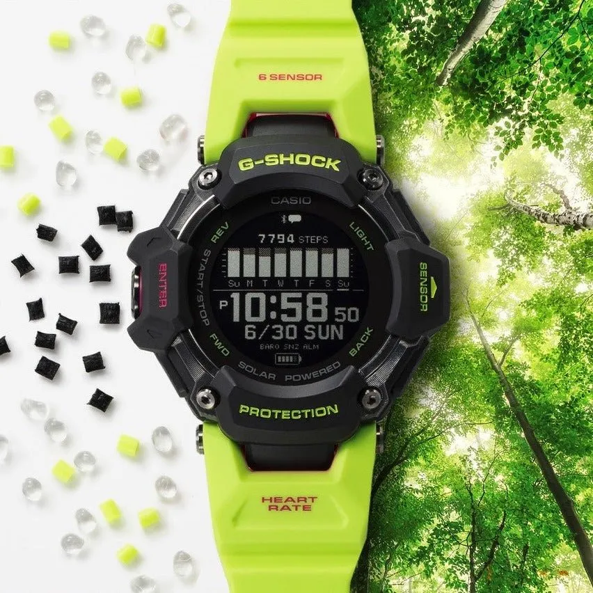 G-Shock GBDH2000 Move HRM GPS Neon Yellow