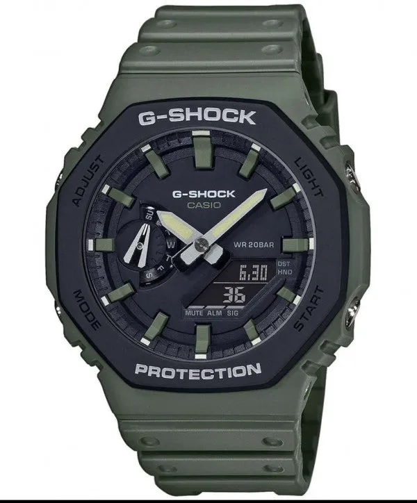 G - Shock Green with Black Dial Premium Watch