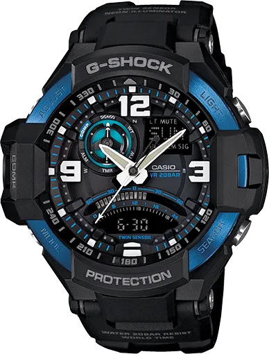 G-Shock Master of Gravity Stylish Men's Watch GA1000-2B