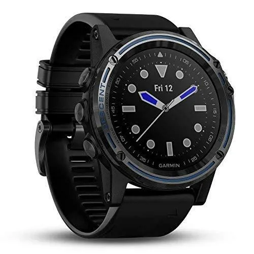 Garmin Descent MK1 Sapphire Dive Watch GPS Computer w/ Wearable4U Power Bundle