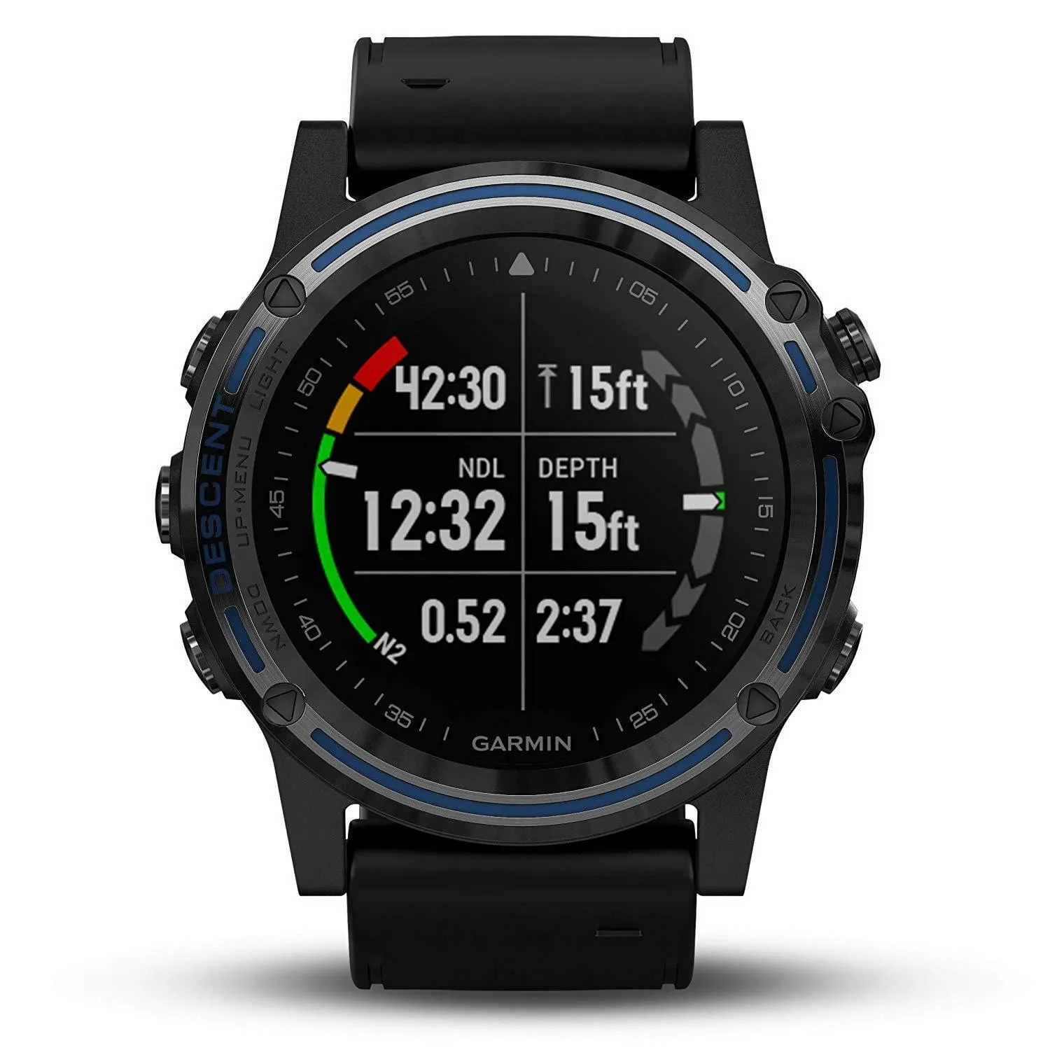 Garmin Descent MK1 Sapphire Dive Watch GPS Computer w/ Wearable4U Power Bundle