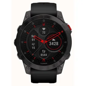 Garmin Epix Gen 2 Black, Carbon Gray DLC TI with Silicone Band