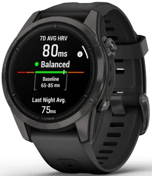 Garmin Epix Pro Gen 2 42mm Sapphire Carbon Grey DLC Titanium Watch