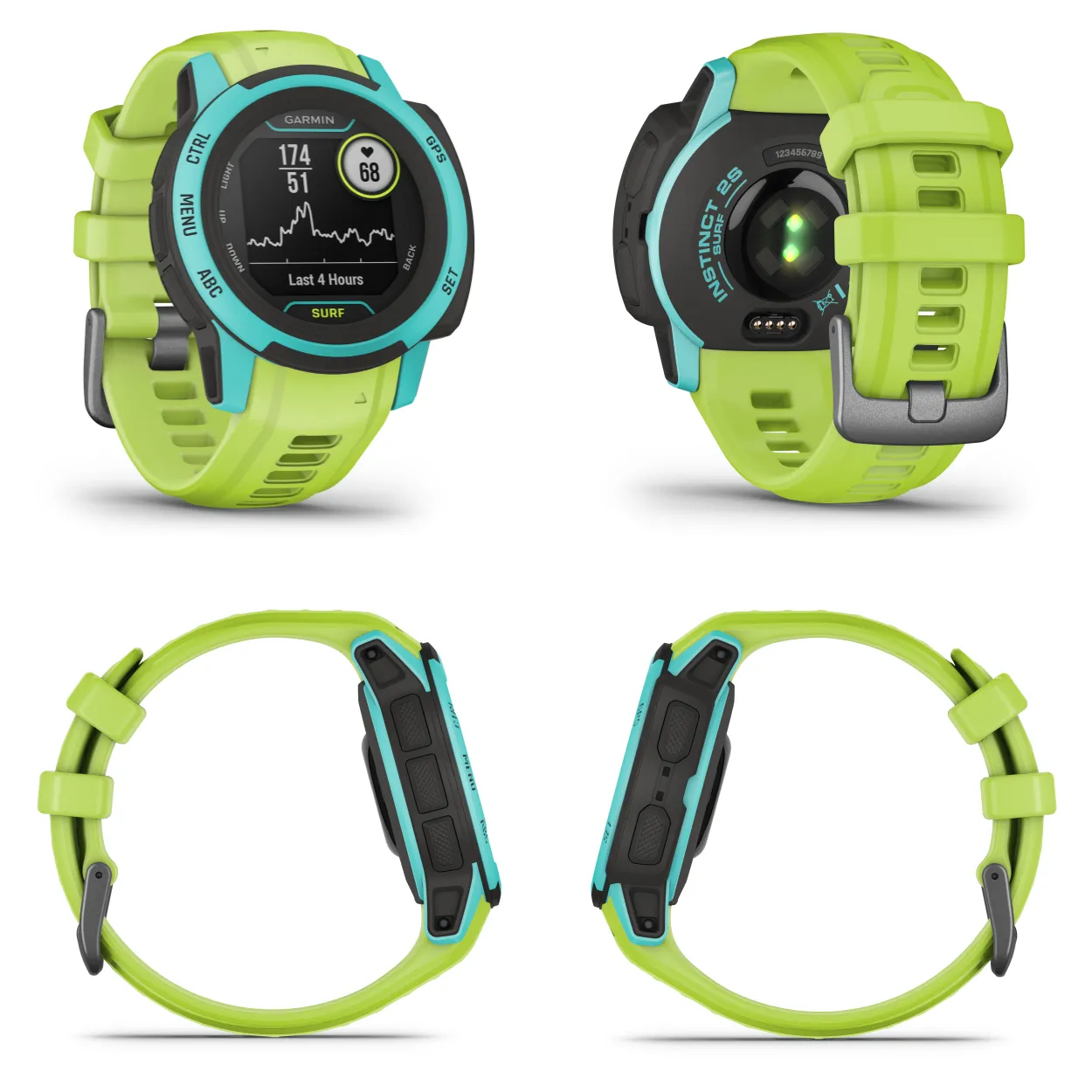 Garmin Instinct 2 GPS Rugged Outdoor Smartwatch with Wearable4U Power Bundle