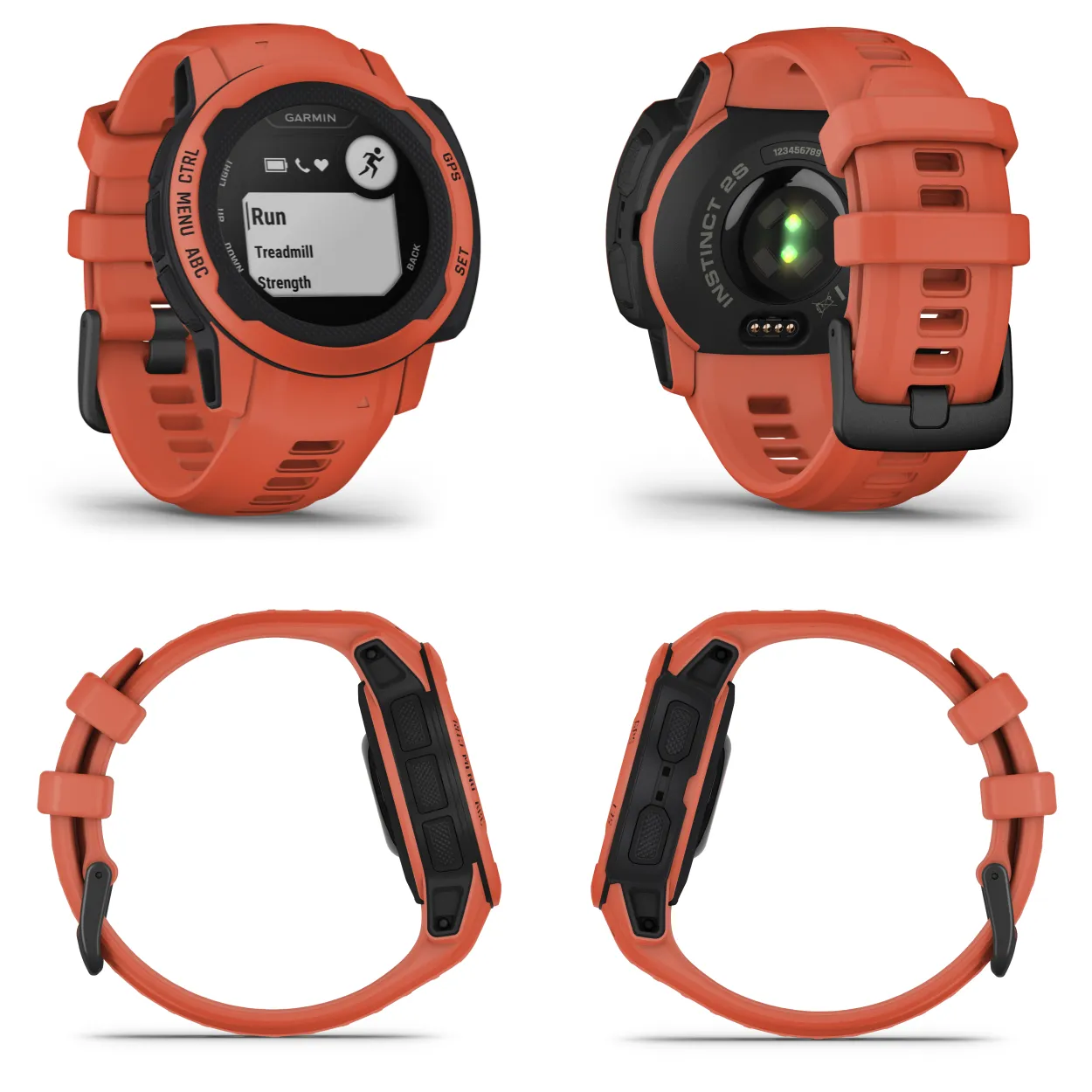 Garmin Instinct 2 GPS Rugged Outdoor Smartwatch with Wearable4U Power Bundle