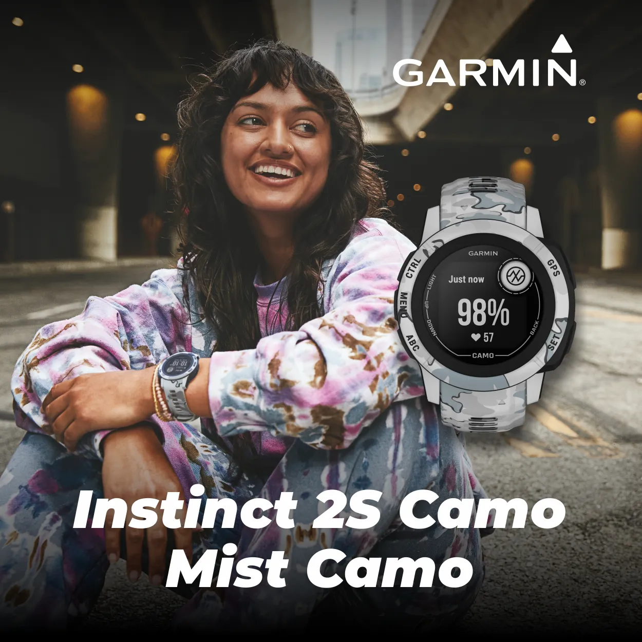 Garmin Instinct 2 GPS Rugged Outdoor Smartwatch with Wearable4U Power Bundle